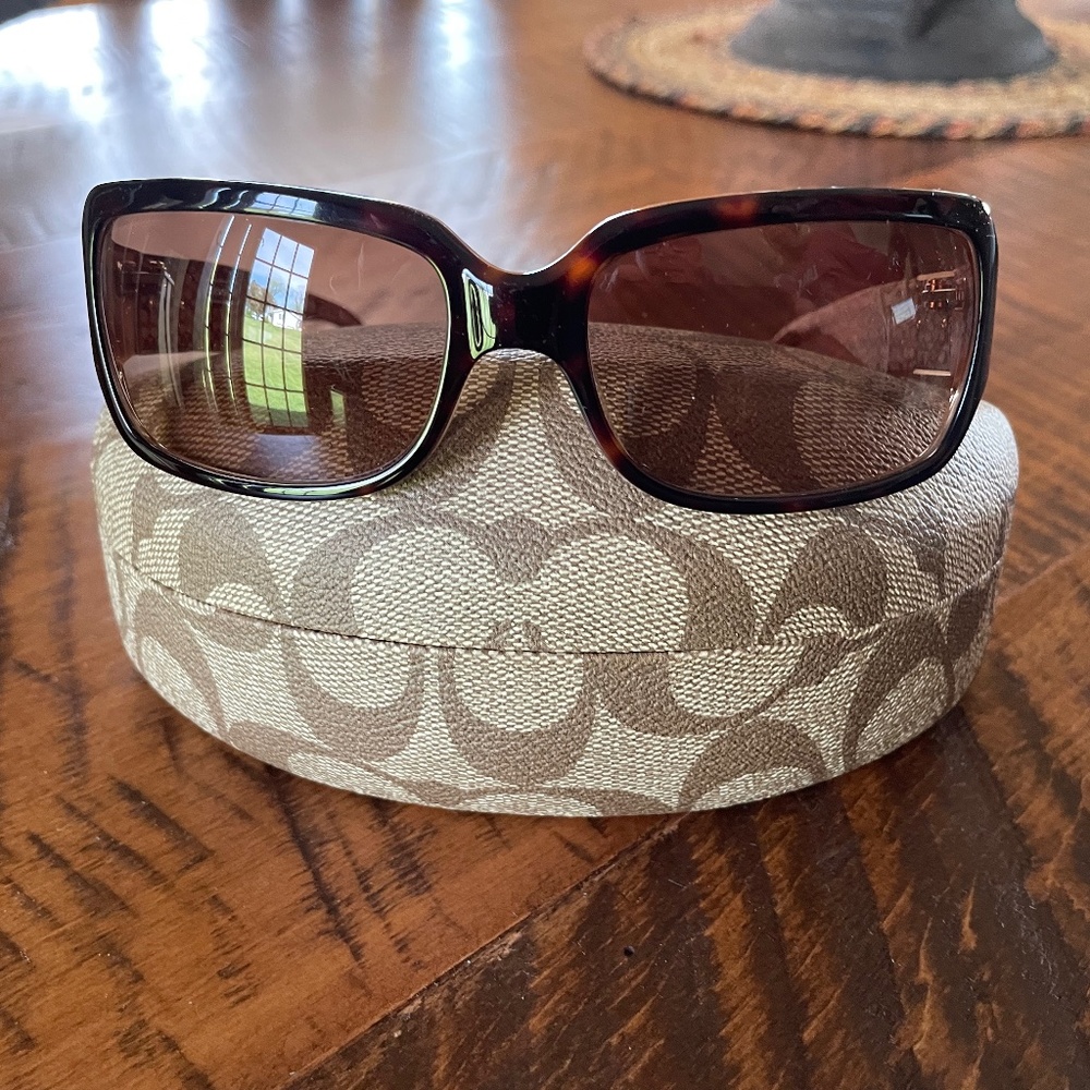 Coach Delphine (S443) Tortoise Sunglasses